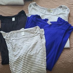 Set of 4 tunic tees